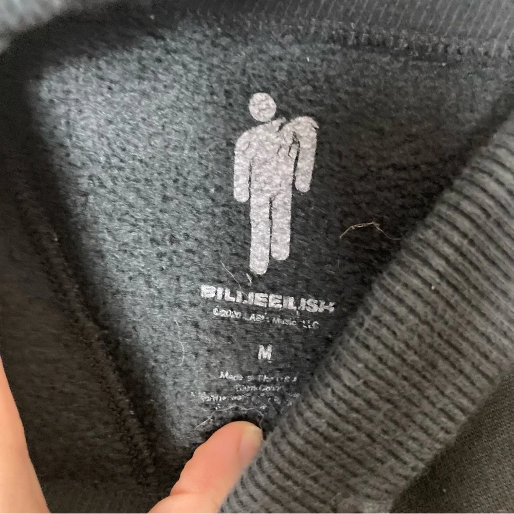 Billie Eilish x Soto Gang graphic print black jogger sweatpants unisex M rare